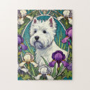 Recherche de west highland terrier puzzles Chien