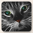 Zoek naar wicca onderzetters Kat