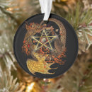Recherche de wiccan ornements Pentacle