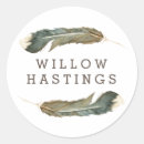 Recherche de de plume autocollants Bohémien