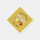Recherche de vin drôle serviettes Fête