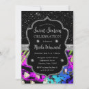 Recherche de arc en ciel abstrait invitations Fête d'anniversaire
