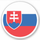 Recherche de drapeau slovaque autocollants Slovaquie