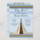 Recherche de teepee baby shower invitations Aquarelle