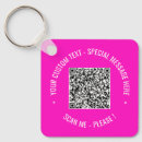 Zoek naar streepjescode sleutelhangers Qr code