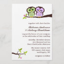 Recherche de hibou mariage invitations Épouser