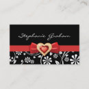 Recherche de noir blanc floral cartes visite Arc