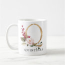 Recherche de monogramme q tasses Aquarelle