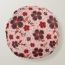 Recherche de fleurs colorées coussins Rouge