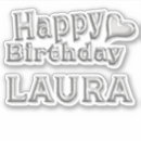 Recherche de laura autocollants Nom