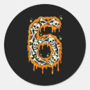 Zoek naar nummer 6 stickers Kunstwerk