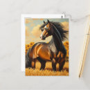 Recherche de cheval de baie cartes postales Équin