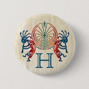 Recherche de culture indienne badges Américain