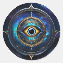 Recherche de amulette autocollants Oeil diabolique