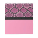 Recherche de serpents blocsnotes Rose