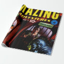 Recherche de science fiction papier cadeau Vintage