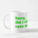 Recherche de yeux tasses Sarcastique