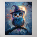Recherche de hibou mignon posters Sorcière