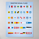 Zoek naar maritieme vlaggen posters Signaal
