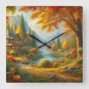 Recherche de peinture paysage horloges Fleur sauvage