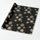 Recherche de flocons de neige papier cadeau Hiver
