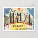 Recherche de vintage texas cartes postales Salutations de
