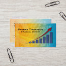 Recherche de financier cartes visite Planificateur