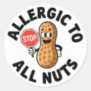 Recherche de allergies alimentaires autocollants Alerte d'allergie alimentaire