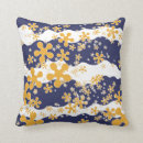 Recherche de fleur bleue fleur coussins Simple