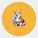 Recherche de corgi cardigan autocollants Chien