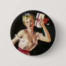 Recherche de pin up badges Rétro