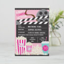 Recherche de cinéma anniversaire invitations Anniversaire des filles