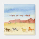 Recherche de peinture de cheval magnets Aquarelle