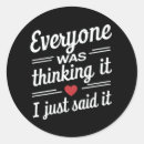 Recherche de slogan drôle autocollants Sarcasme