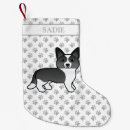 Recherche de corgi chaussette de noël Dog