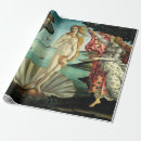 Zoek naar geboorte cadeaupapier Botticelli