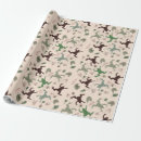 Recherche de nénuphars papier cadeau Motif