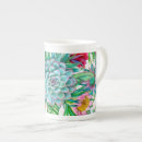 Recherche de fleurs exotiques tasses Cactus