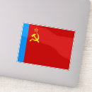 Recherche de drapeau soviétique autocollants Communisme