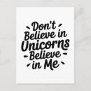 Recherche de licorne drôle cartes postales Amoureux de licorne