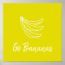 Zoek naar bananen posters Geel