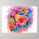 Zoek naar boeket rozen posters Bloemen