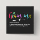 Recherche de glam badges Grand mère