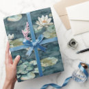 Recherche de nénuphars papier cadeau Floral