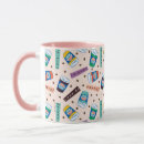 Recherche de motif des années 90 tasses Émission tv d'amis