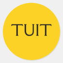 Zoek naar uitstel stickers Rond