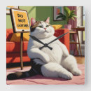 Recherche de cat horloges Amusant