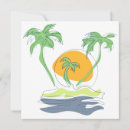 Recherche de paysage tropical invitations Palmier