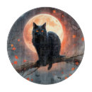 Recherche de halloween planches à découper Chat