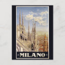 Recherche de milan vintage cartes postales Europe